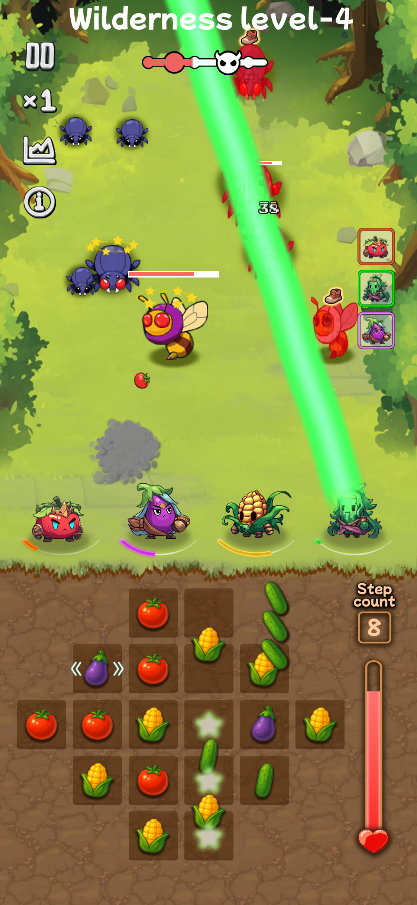 Screenshot 5 for Vegetable Match 3