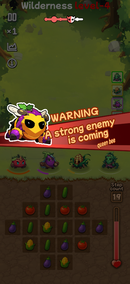 Screenshot 2 for Vegetable Match 3