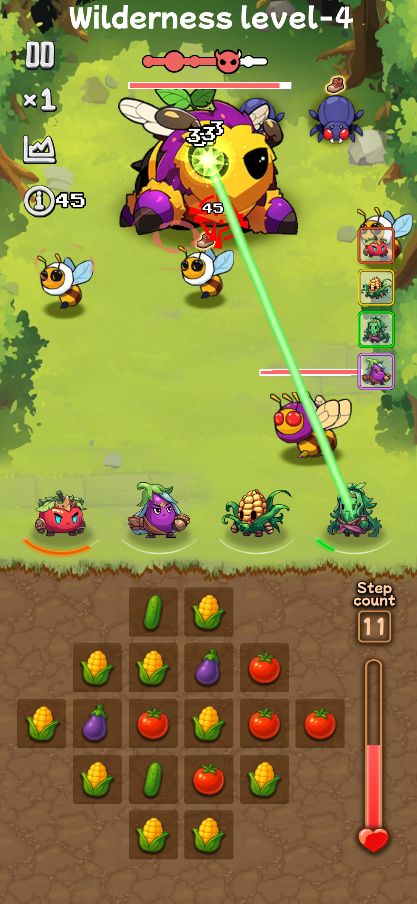 Screenshot 3 for Vegetable Match 3