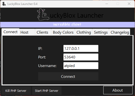 Screenshot 4 for [2026] LuckyBlox Launcher (Old Roblox Revival)