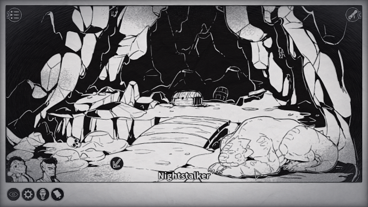 Orcs and Stars (VN System Test) screenshot 5