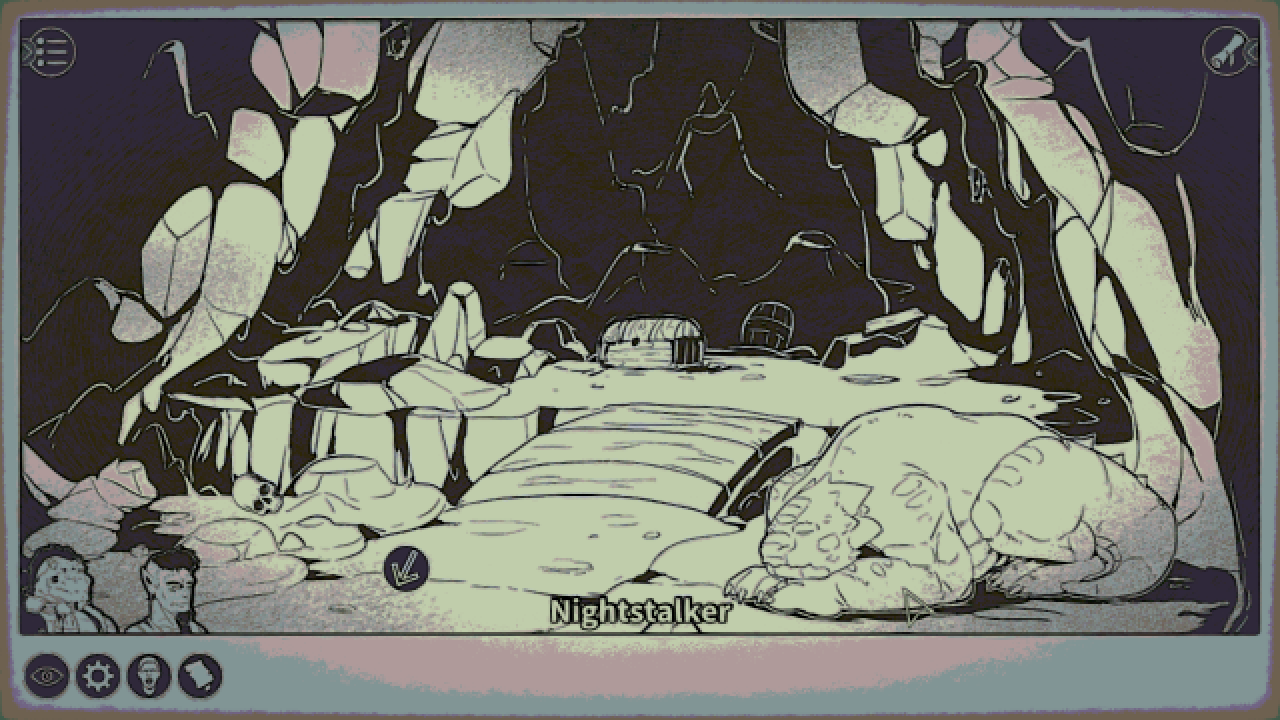 Orcs and Stars (VN System Test) screenshot 4