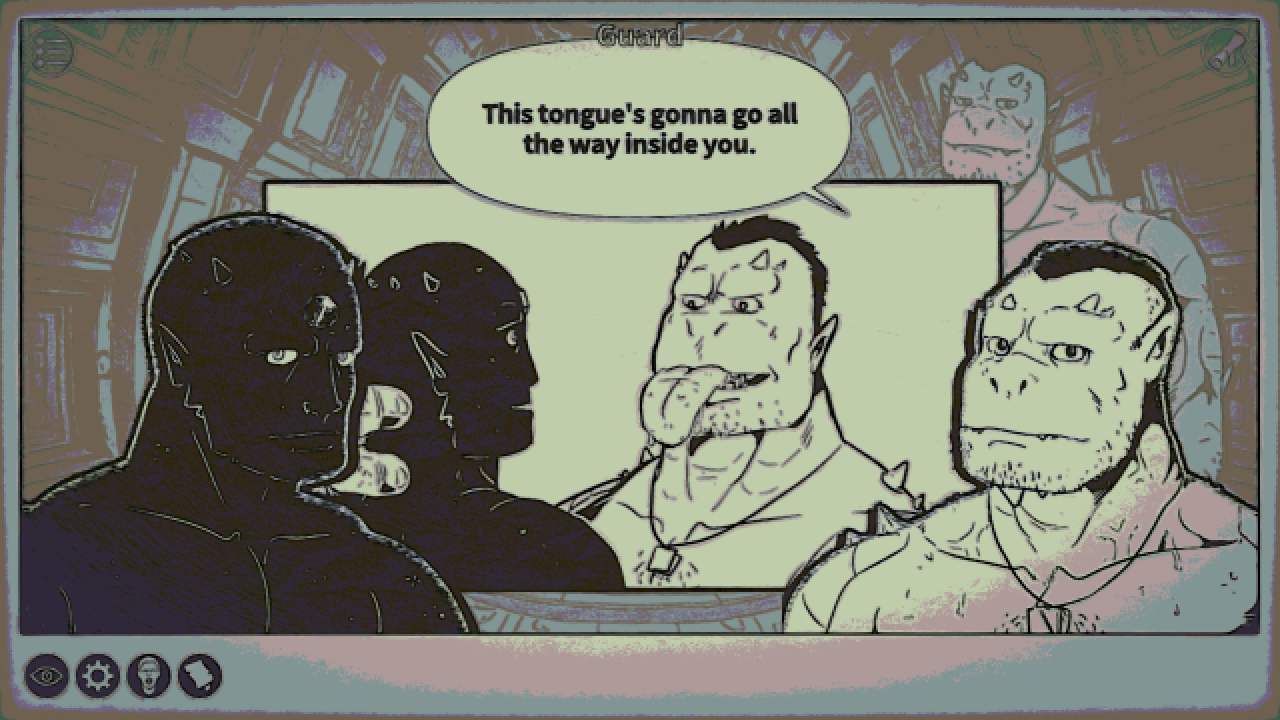 Orcs and Stars (VN System Test) screenshot 1