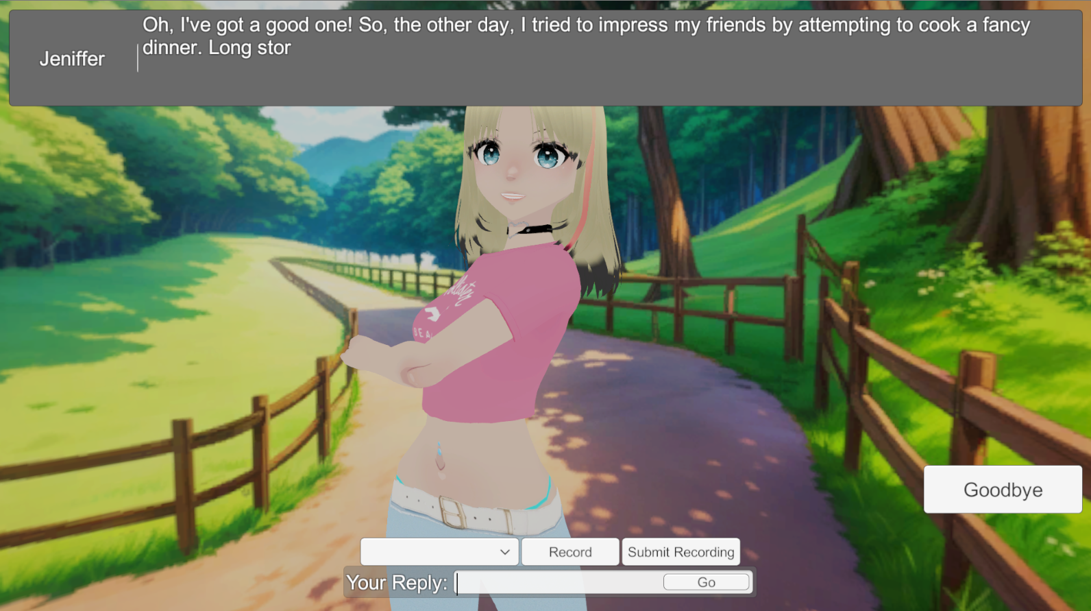 Screenshot 2 for Virtual Anime Friend