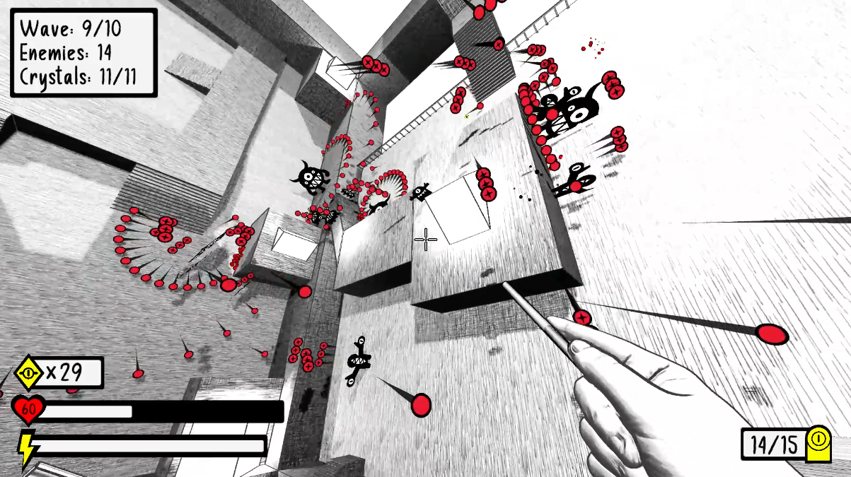 Screenshot 4 for Kuro - Fps bullet hell arena