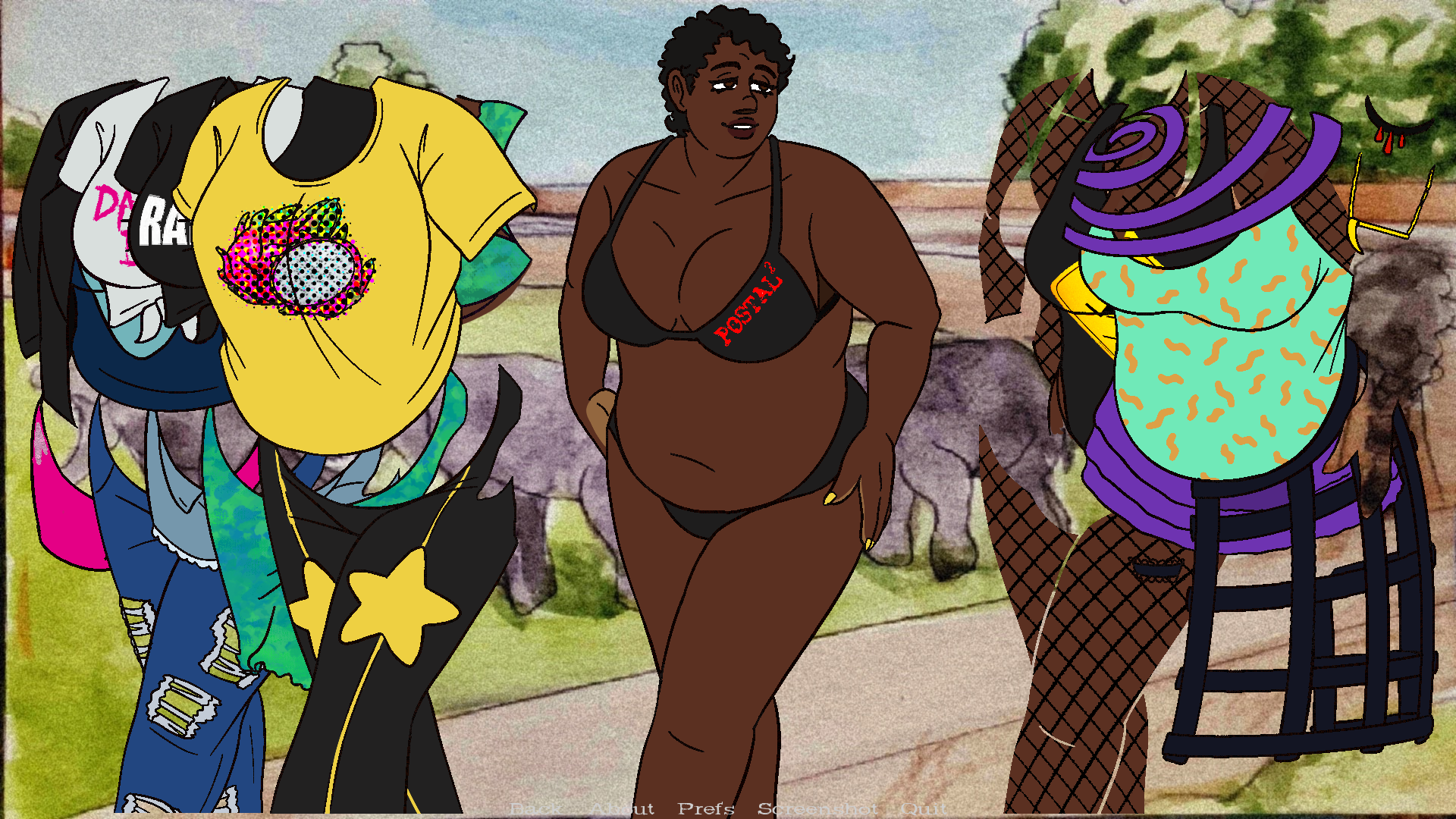 Screenshot 2 for Postal Babes Dress Up