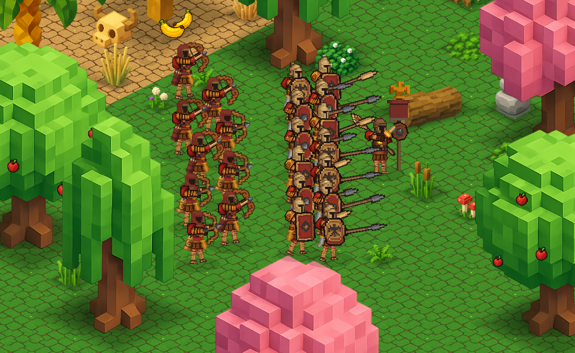 Modular Pixel Warriors – Assets by MADburlito