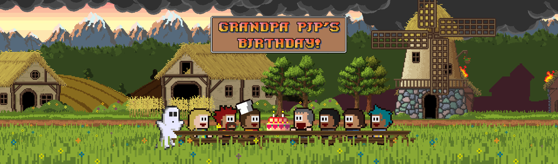 Grandpa Pip's Birthday