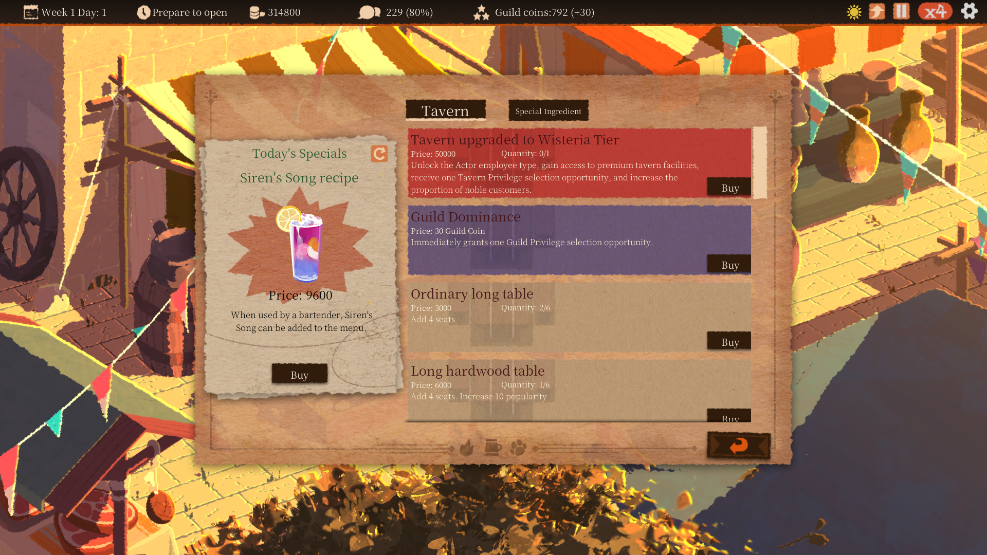 Screenshot 4 for TavernRevisited demo