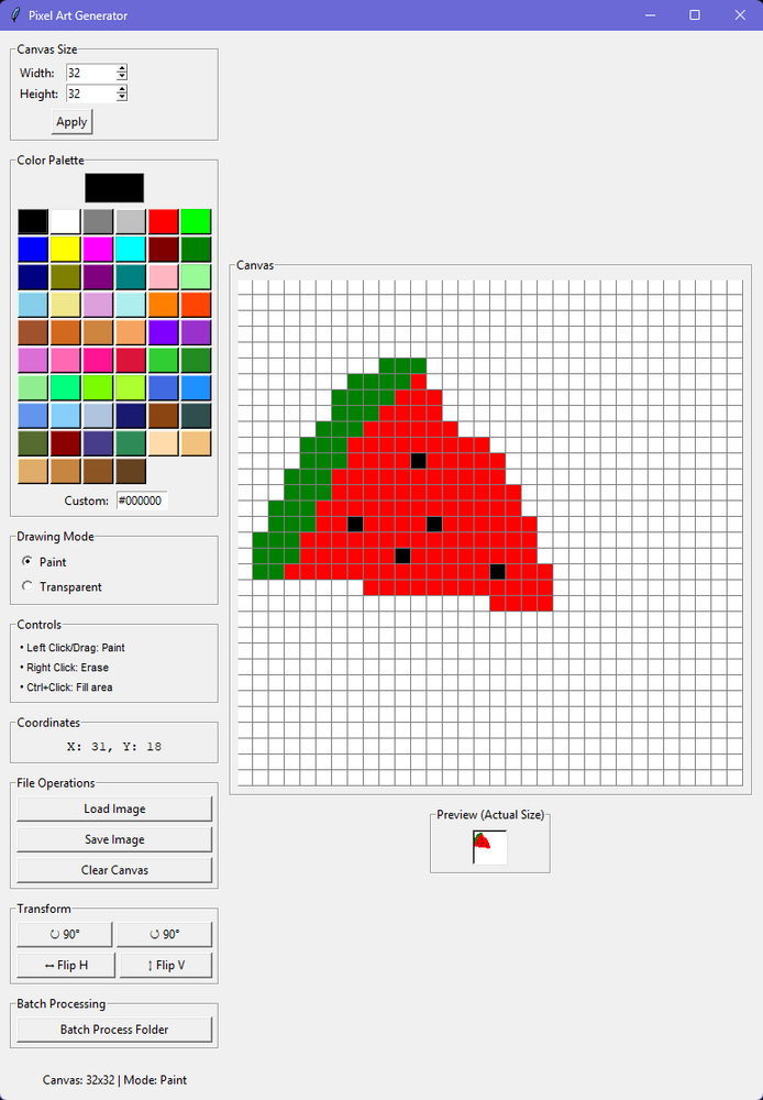 Pixel Art Generator by AphoticApps