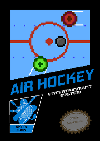 Air Hockey - NES Black Box screenshot 1