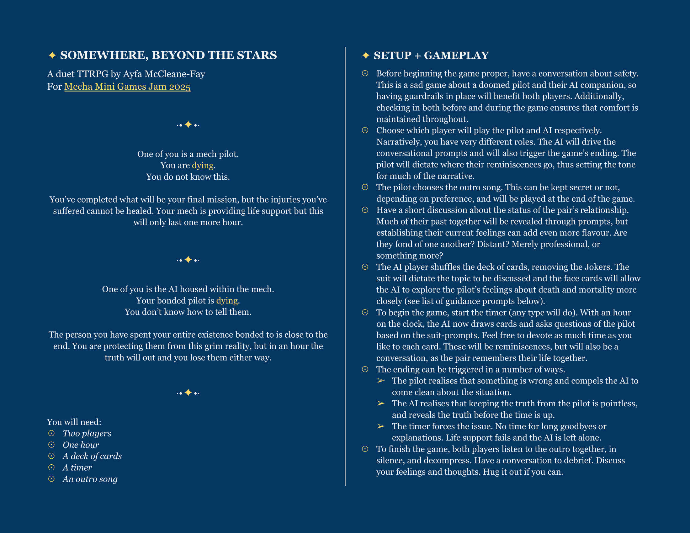 Screenshot 3 for Somewhere, Beyond the Stars