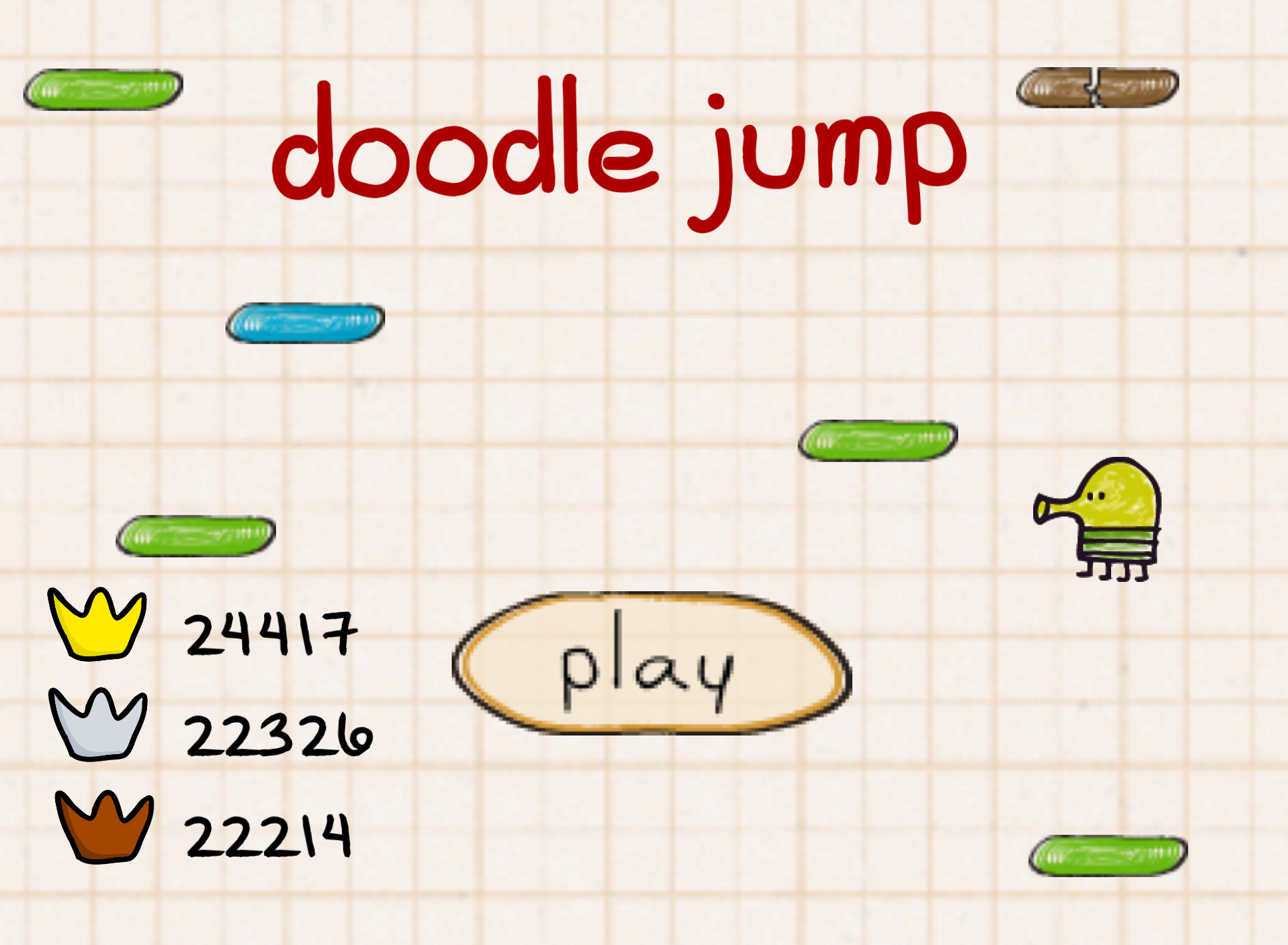 doodle jump for ipad by Doodle