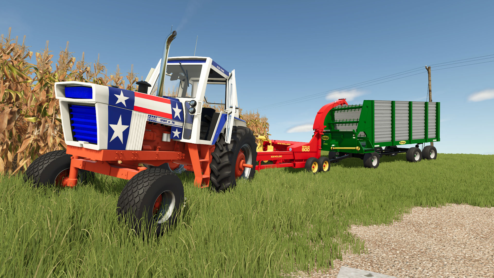 Screenshot 7 for New Holland 900 Chopper FS25