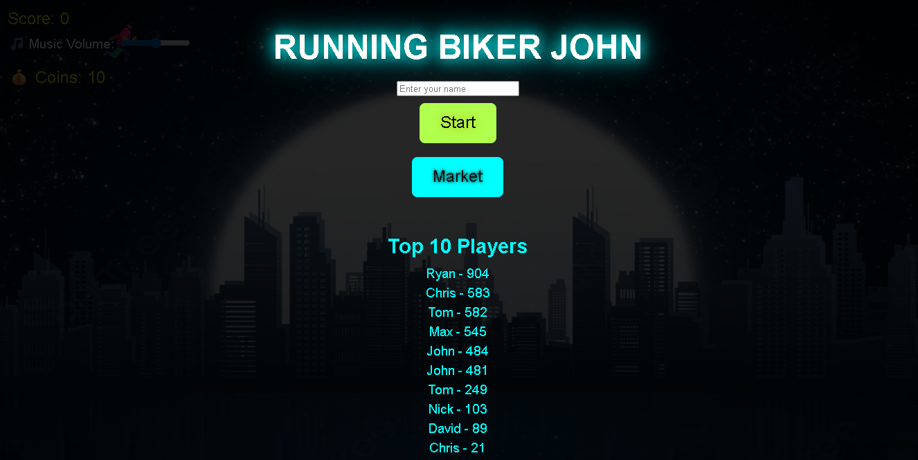 Screenshot 5 for Running Biker John