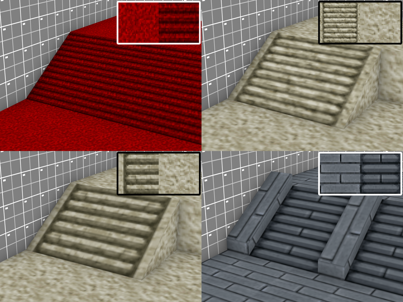 N64 Stair Texture Template by Emerald Eel