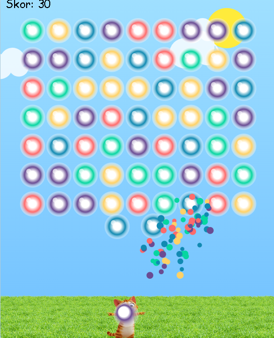 Screenshot 3 for Ballon Shooter Cat