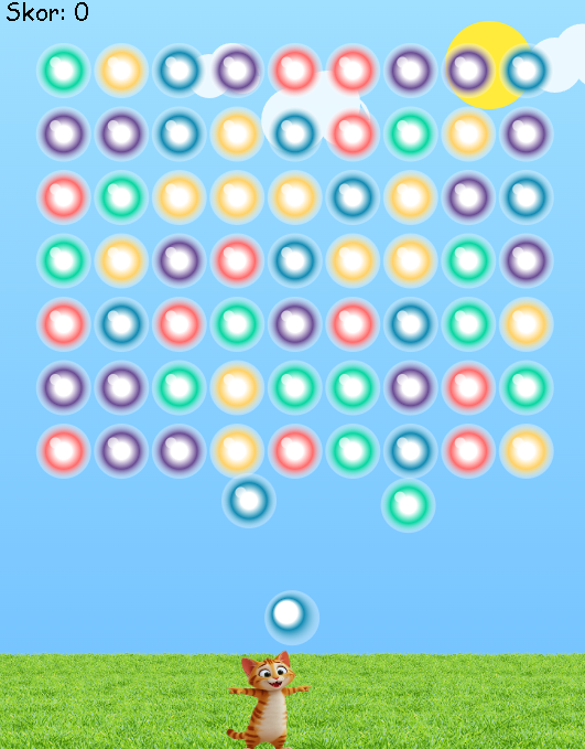 Screenshot 4 for Ballon Shooter Cat