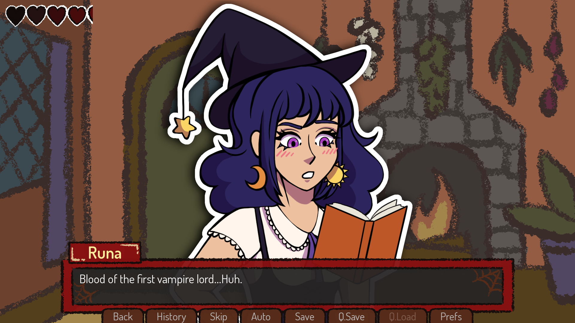 Screenshot 2 for A Vampy VN