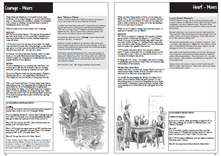 Screenshot 6 for Blaydon Grange - boarding school ttrpg