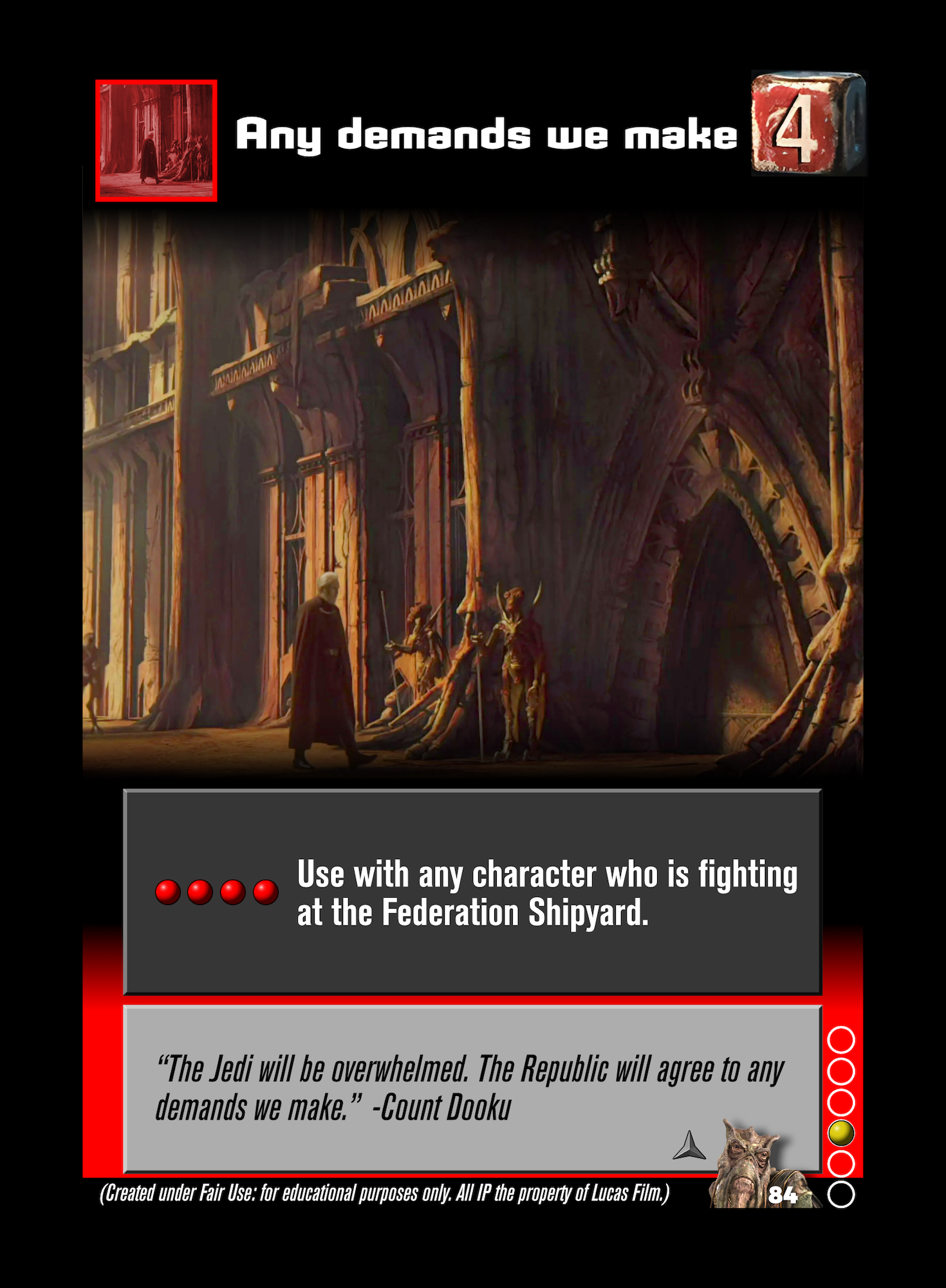 Screenshot 4 for Battle for Geonosis - Fan YJCCG Expansion