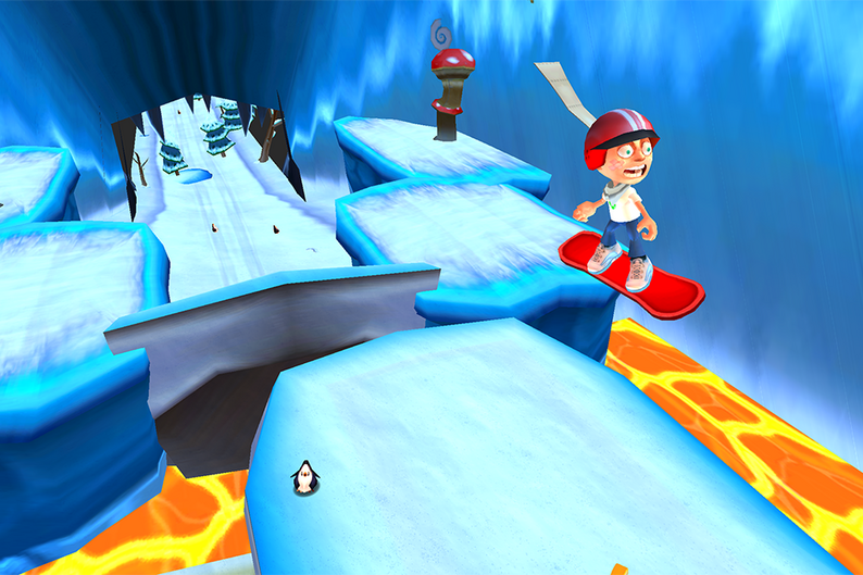 Skiing Fred by Tinfoil Studios