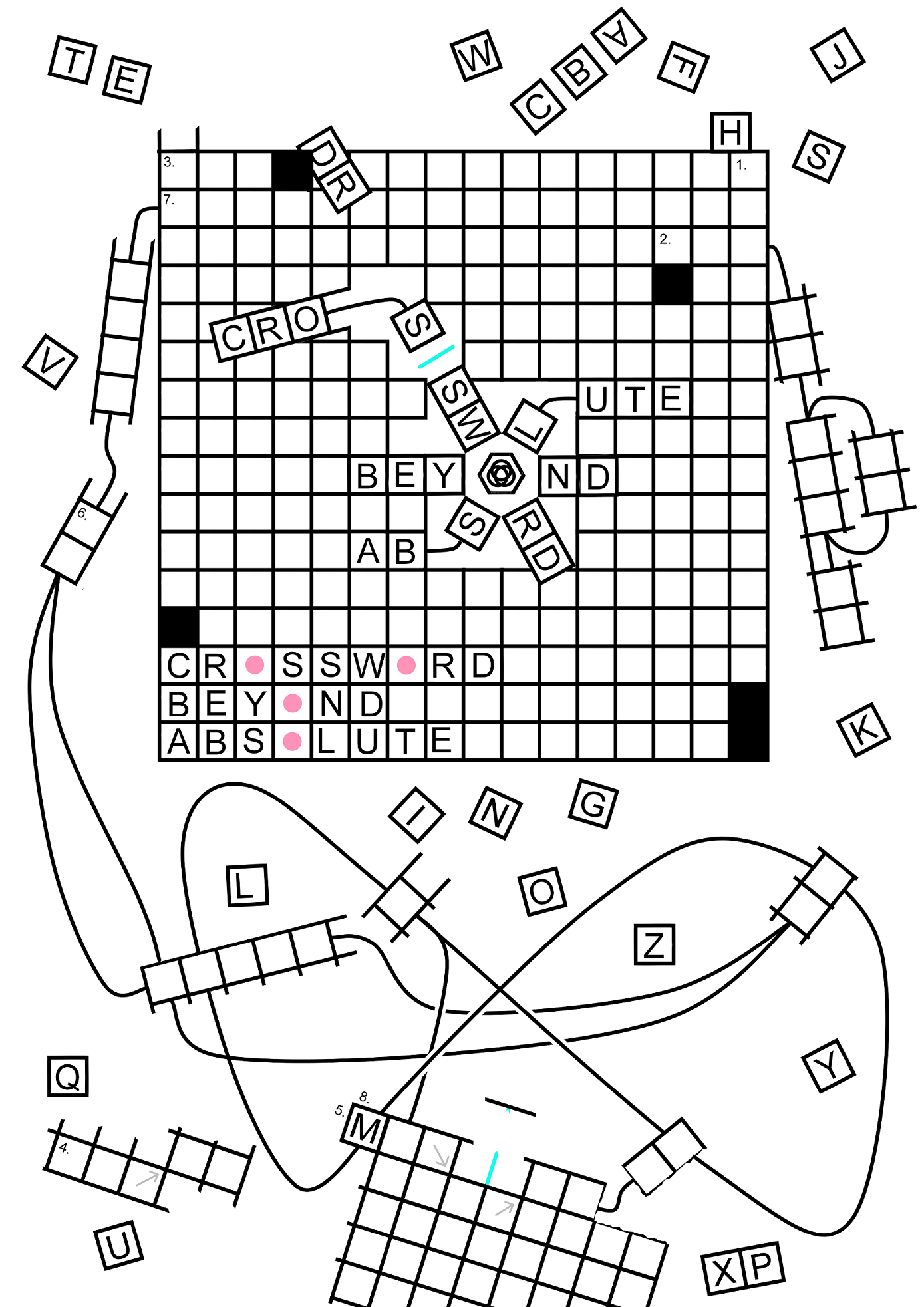 Screenshot 2 for Crossword Beyond Absolute