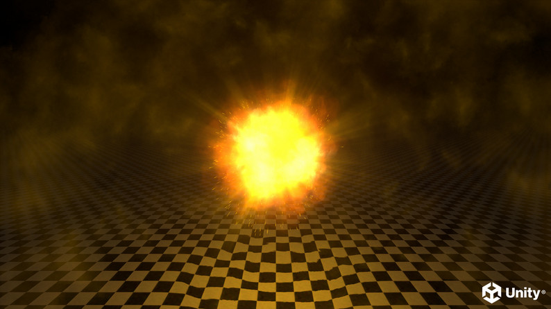 Unity VFX - Explosion 001 by N2 Studio