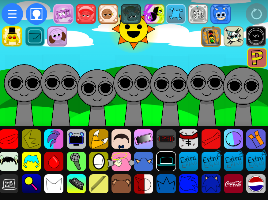 Screenshot 3 for Sprunki deluxe + your ocs! (Official port)