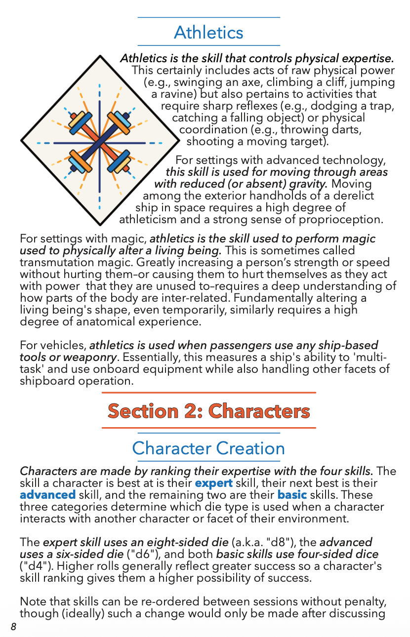 Screenshot 3 for Featherlight Rulebook