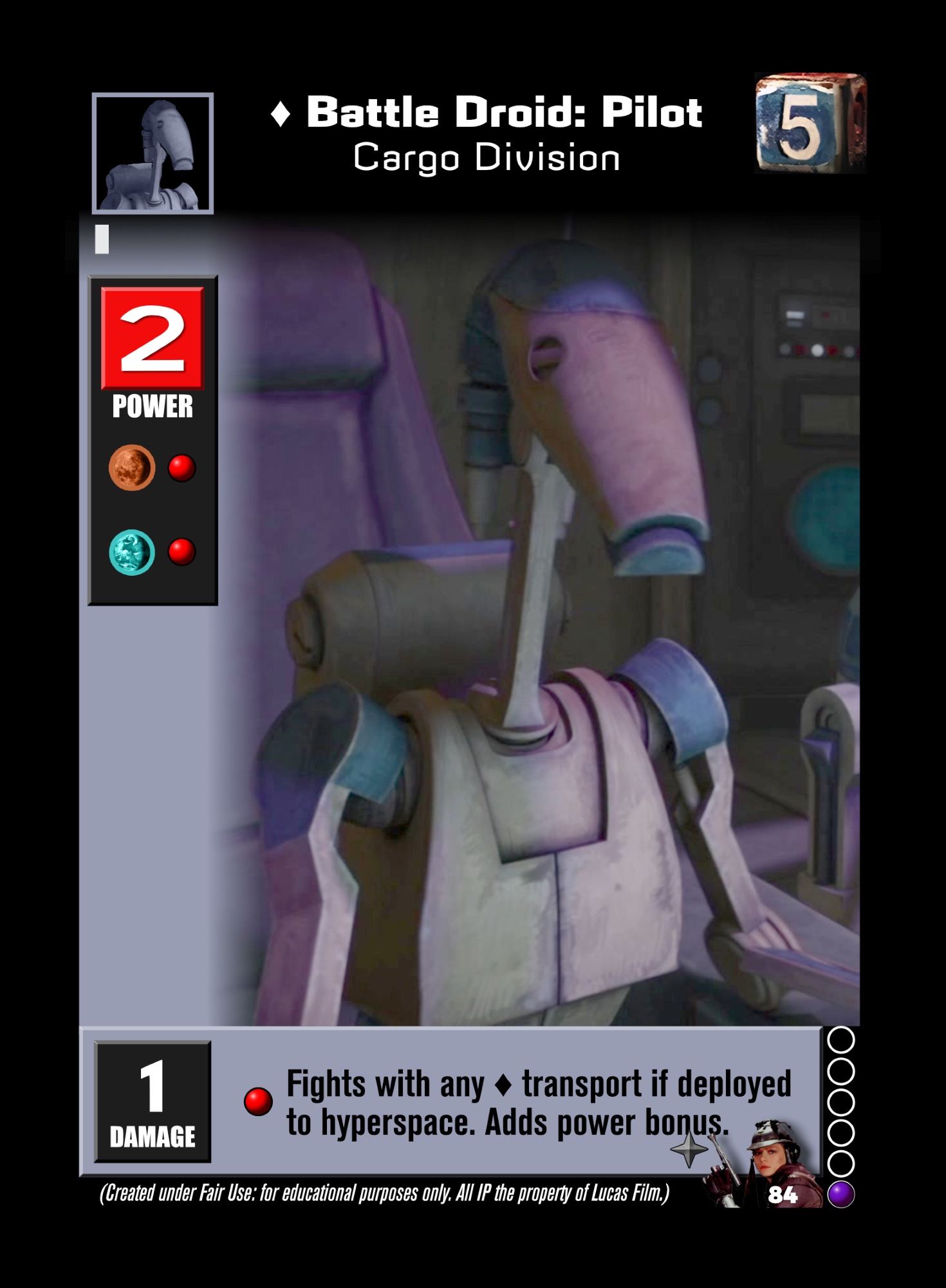 Screenshot 2 for Twilight on Coruscant - Fan YJCCG Expansion