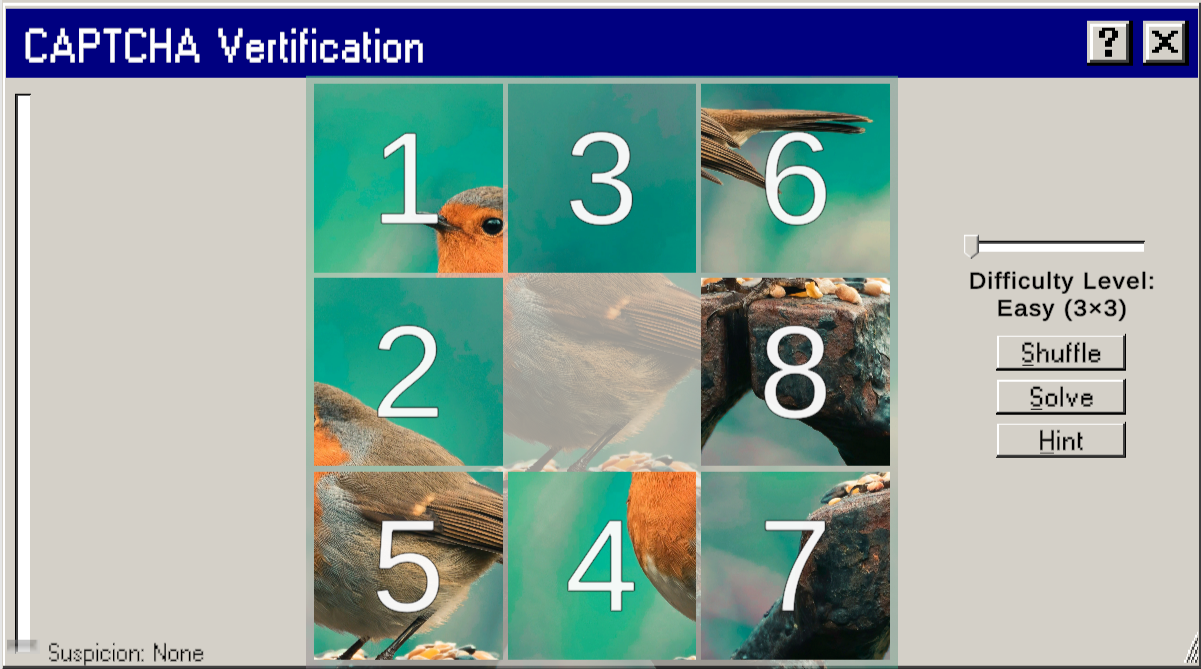 Screenshot 4 for Are you a Human? - 8 Puzzle Game