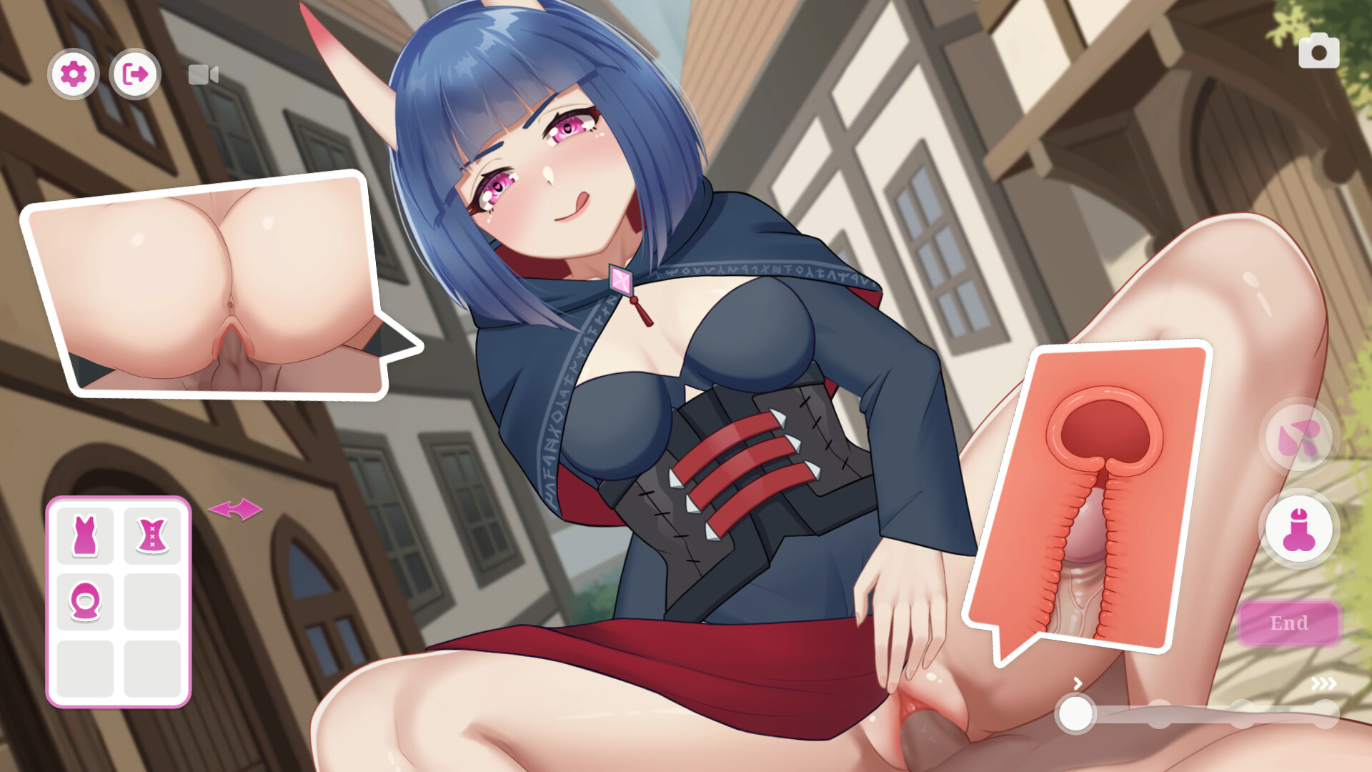 Screenshot 4 for Succubus of Aphrodisia: Ako's First Embrace