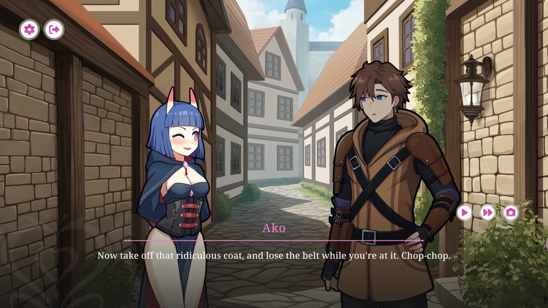 Screenshot 3 for Succubus of Aphrodisia: Ako's First Embrace