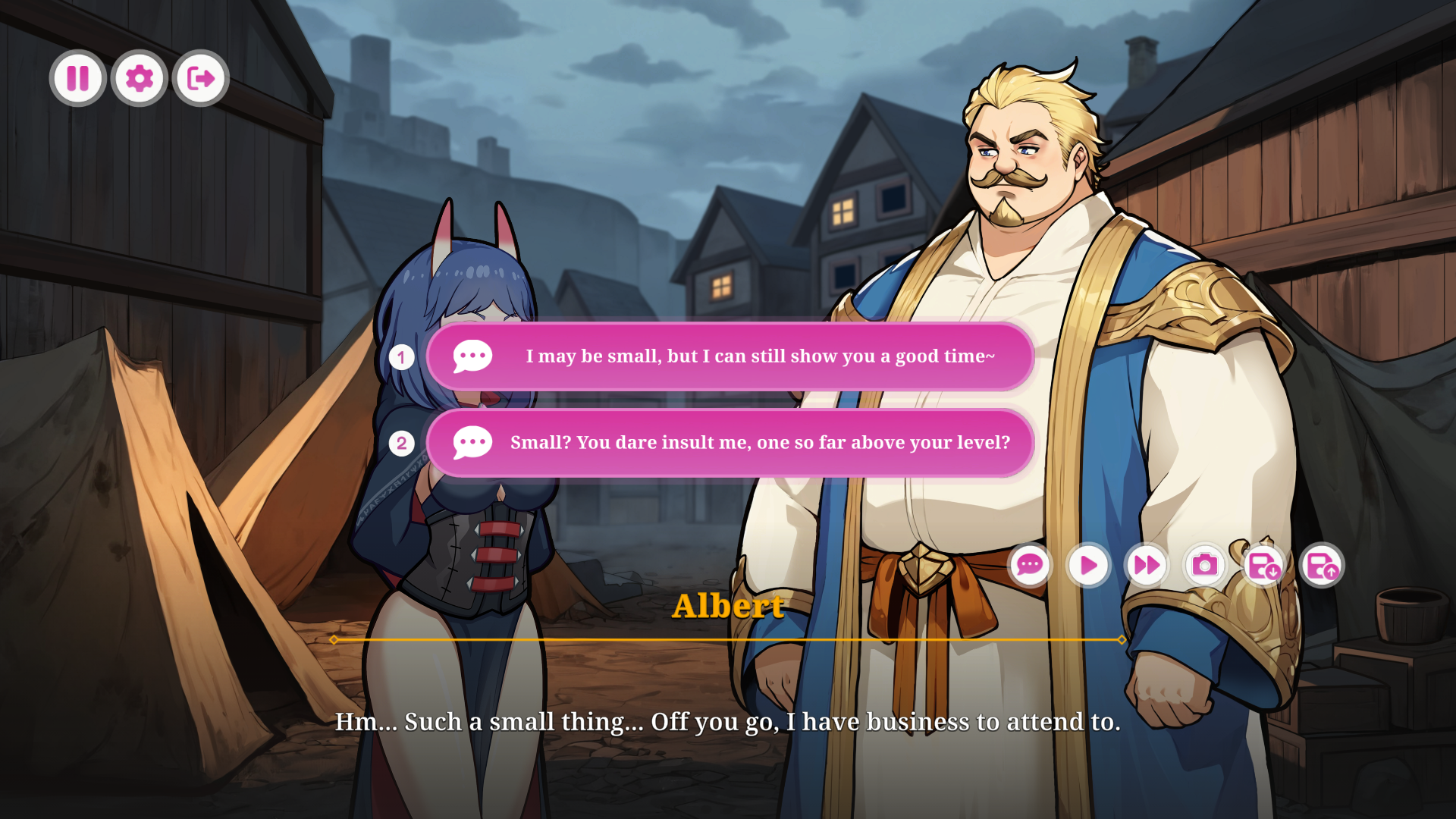 Screenshot 2 for Succubus of Aphrodisia: Ako's First Embrace