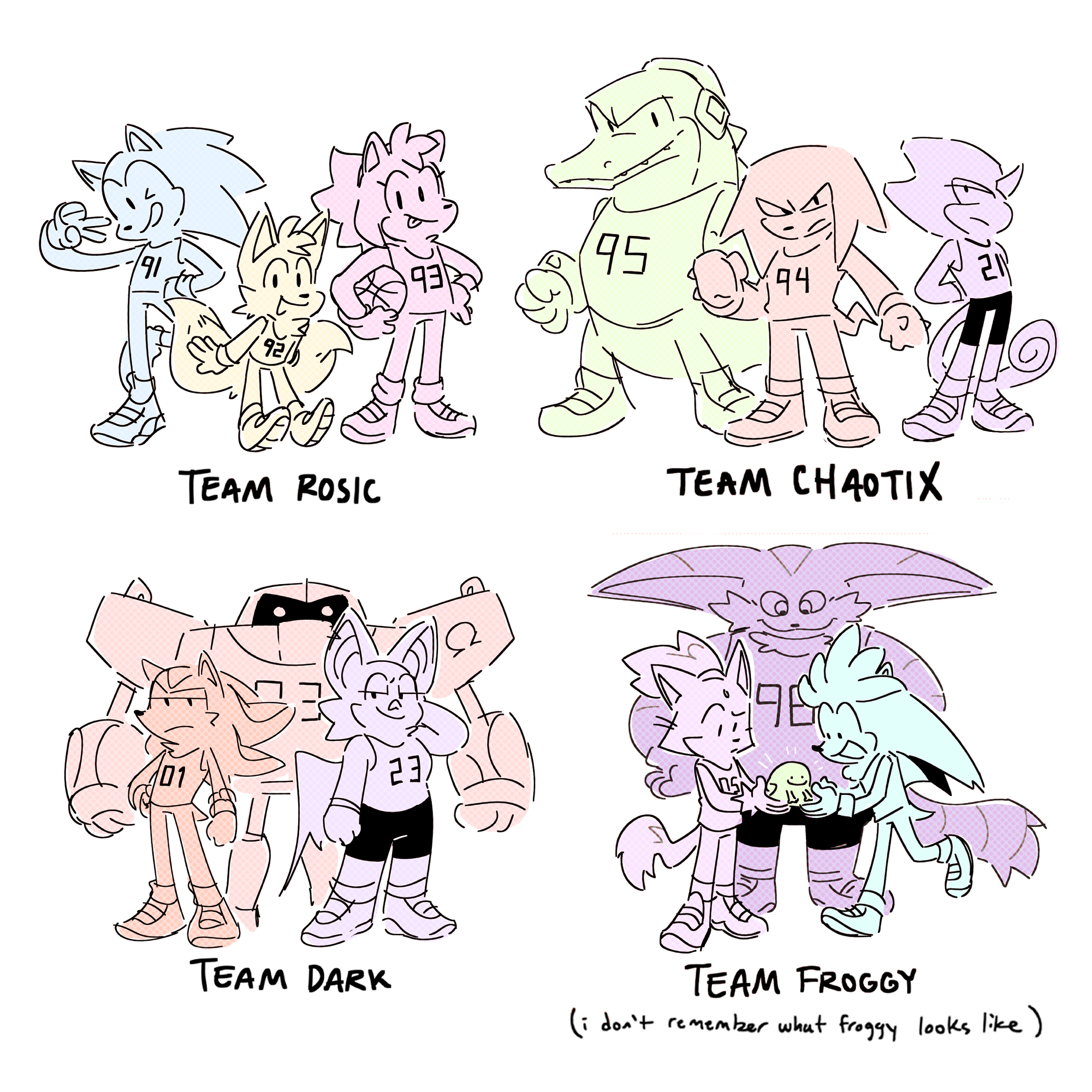 Screenshot 3 for Sonic Characters Playing Basketball