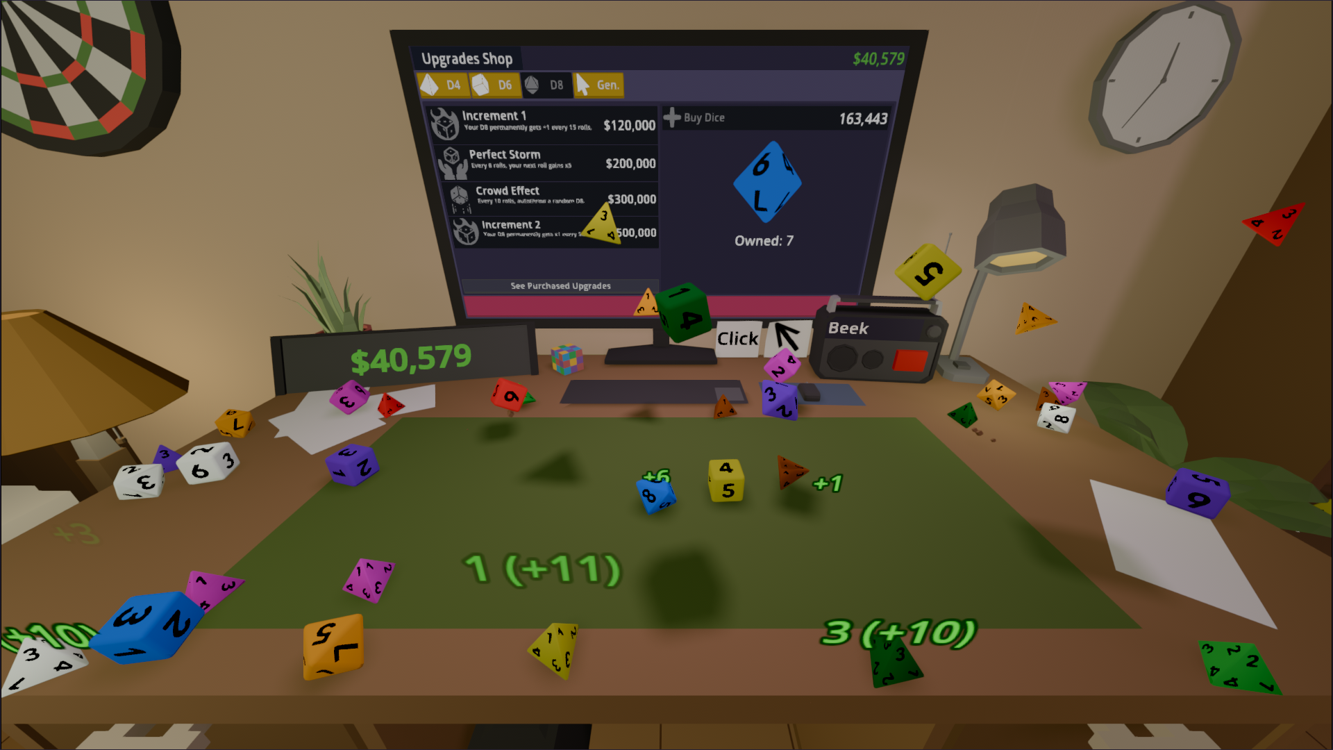 Screenshot 2 for Dice Roller Incremental