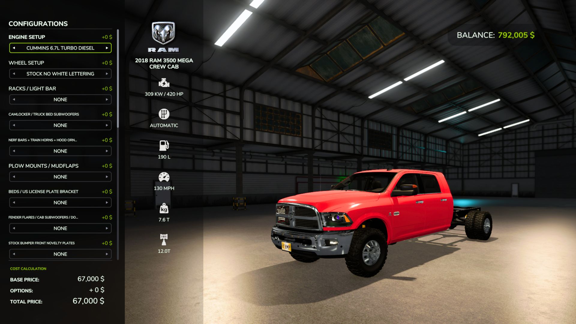 Screenshot 7 for 2018 Ram 3500 Mega Crew Cab