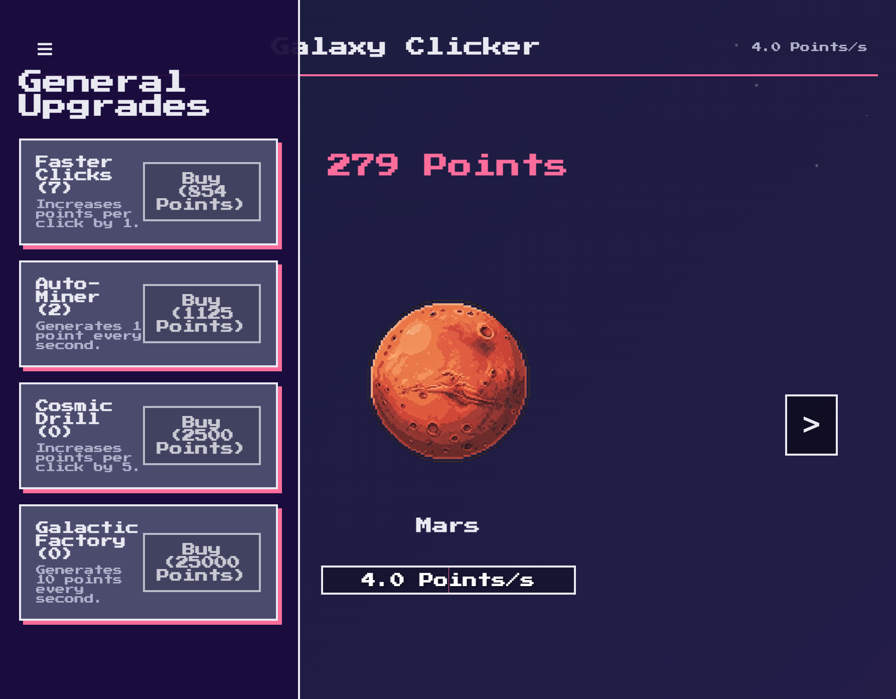Screenshot 6 for galaxy clicker