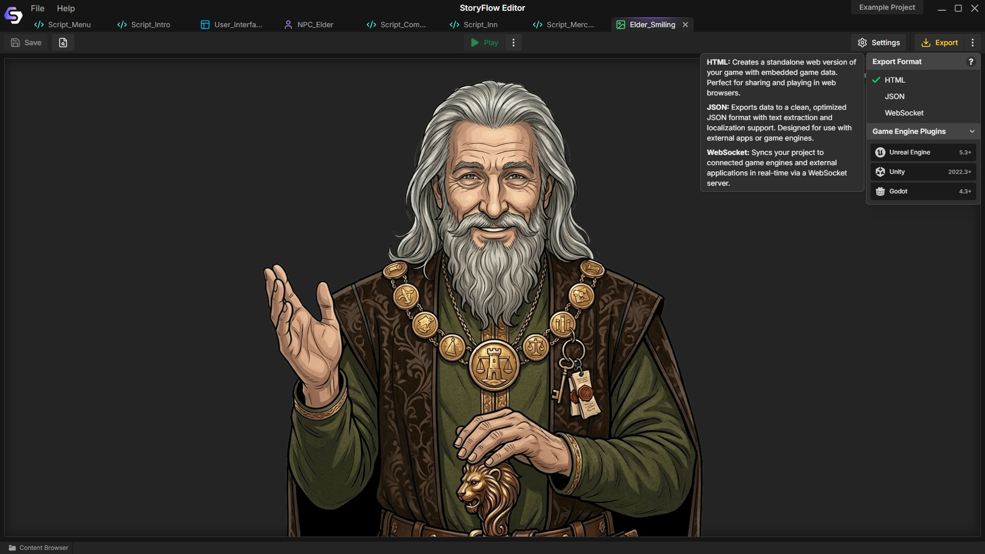 Screenshot 9 for StoryFlow Editor