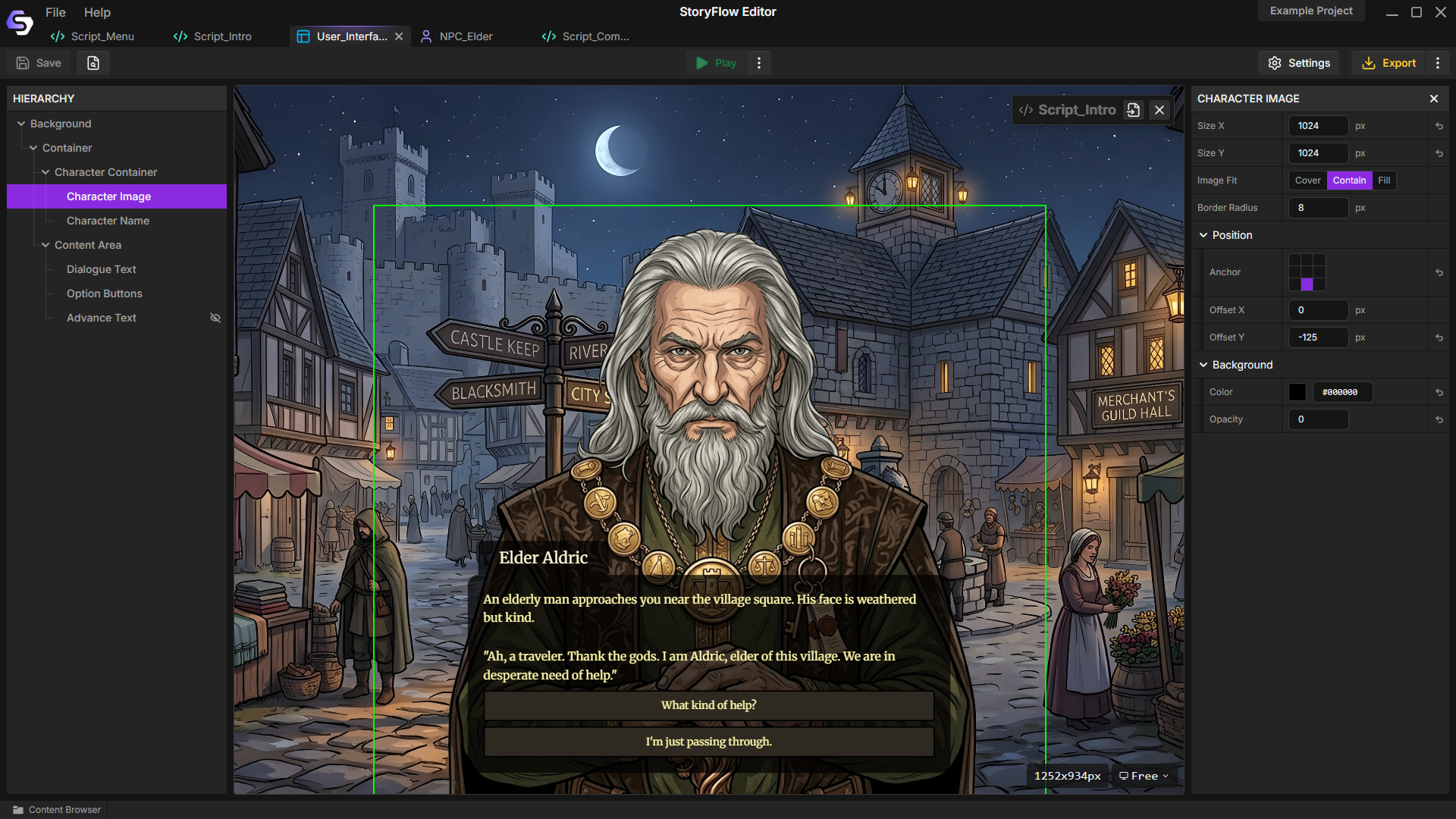 Screenshot 2 for StoryFlow Editor