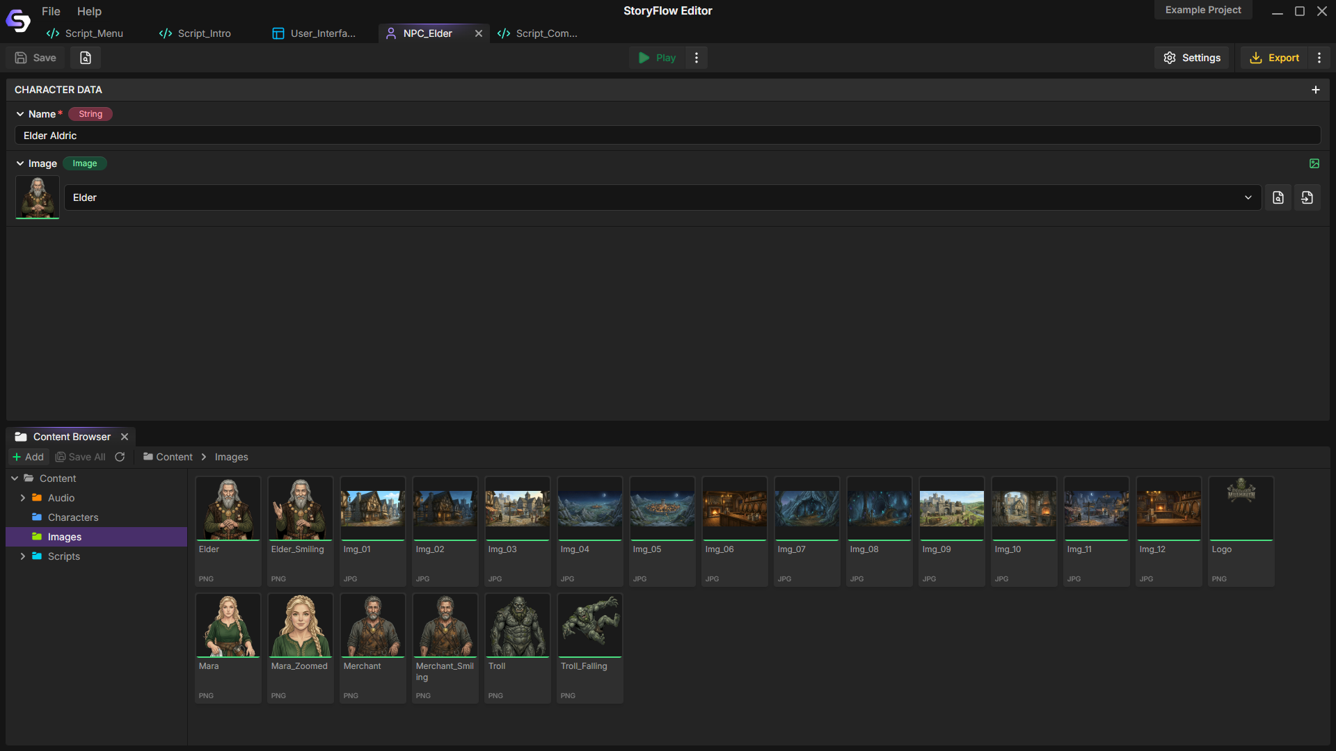 Screenshot 11 for StoryFlow Editor