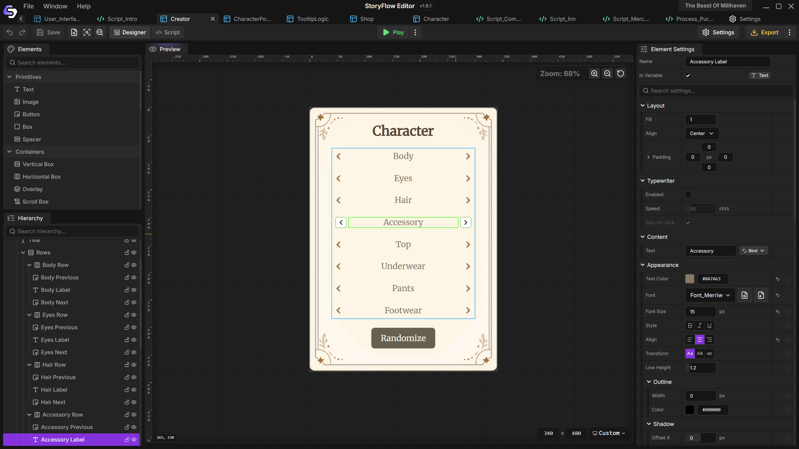 Screenshot 11 for StoryFlow Editor