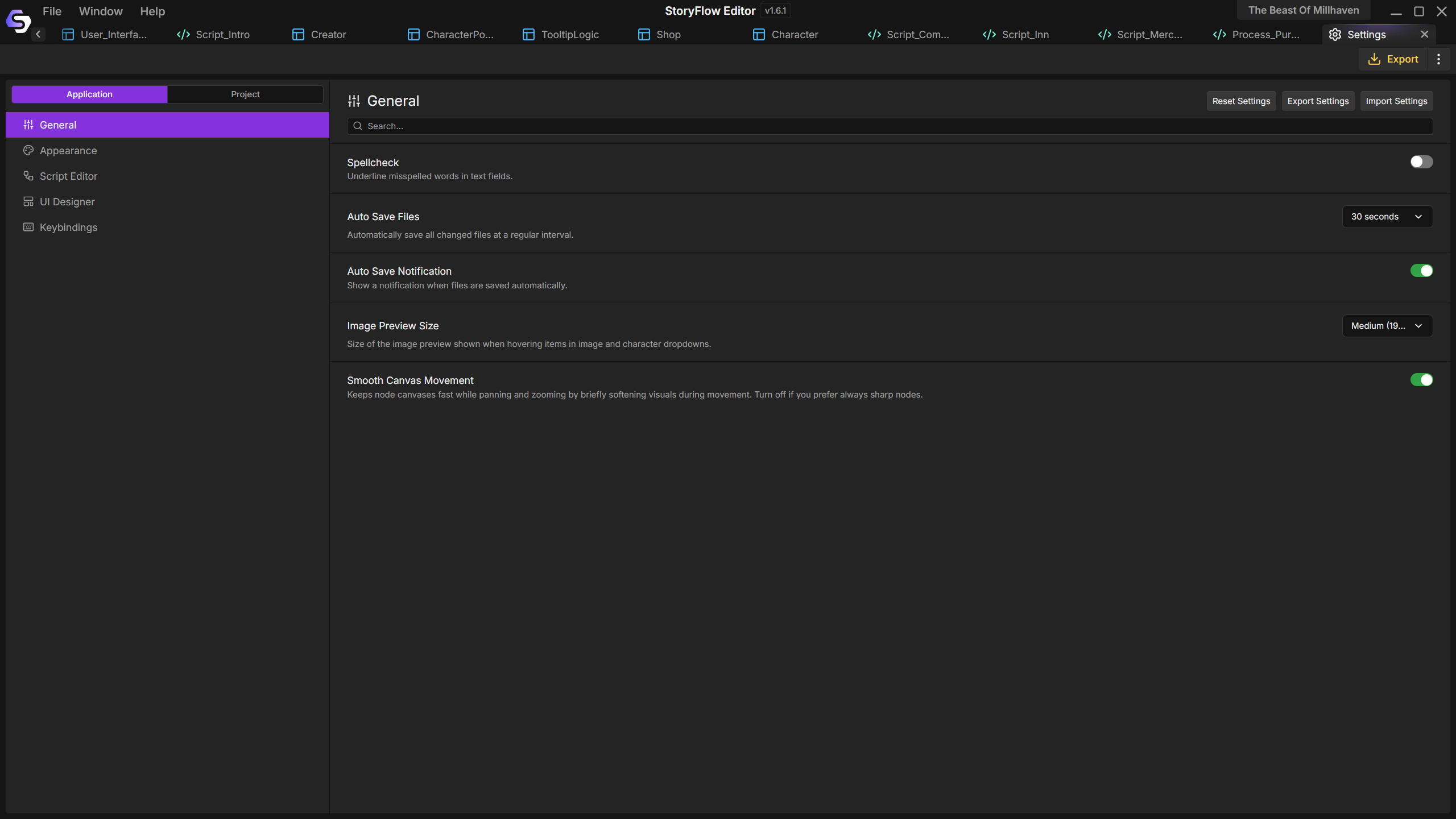 Screenshot 12 for StoryFlow Editor
