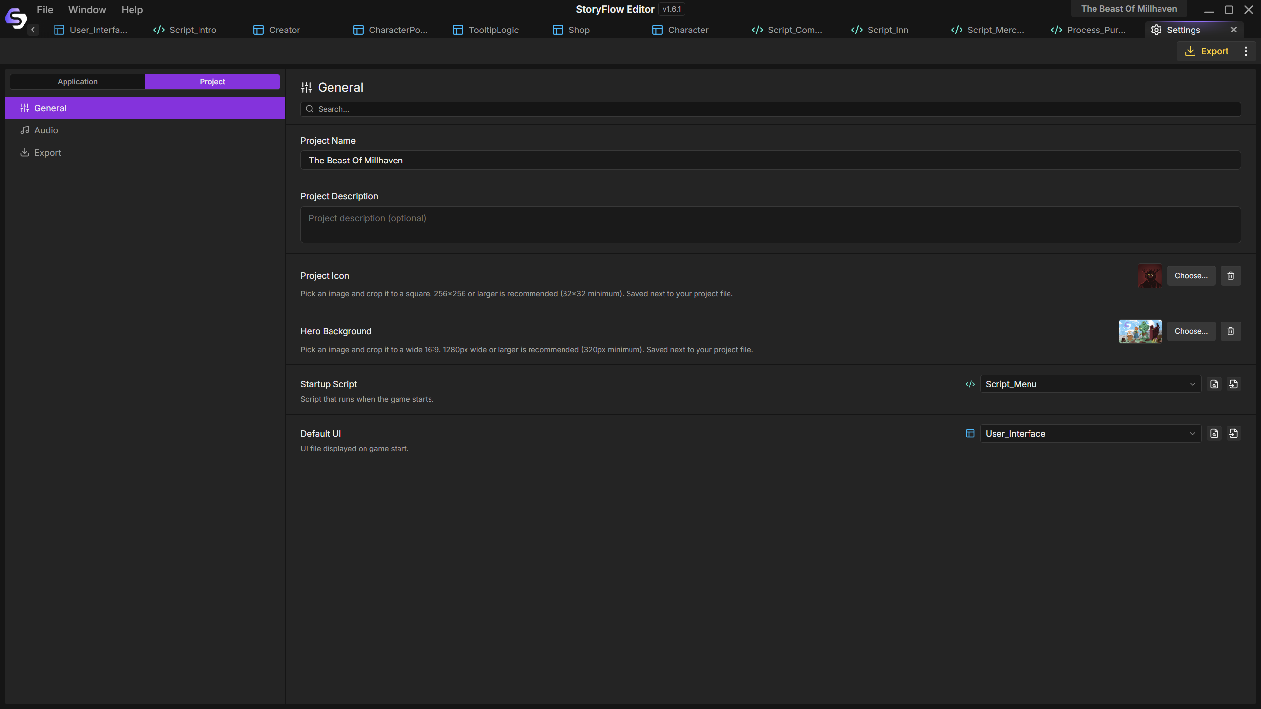 Screenshot 13 for StoryFlow Editor