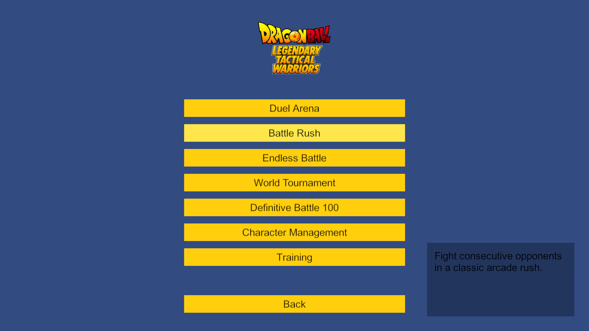 Screenshot 4 for Dragon Ball: Legendary Tactical Warriors