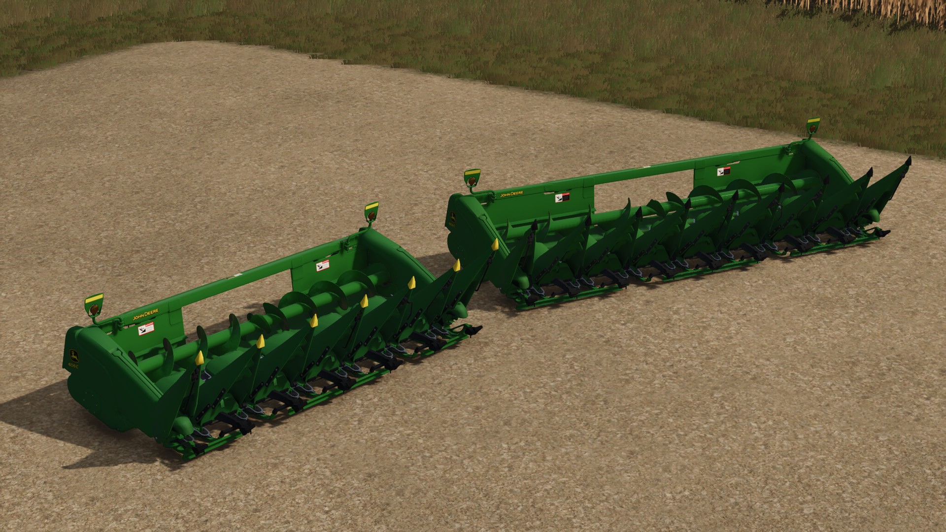 Screenshot 5 for FS25 John Deere 606C / 608C Pack
