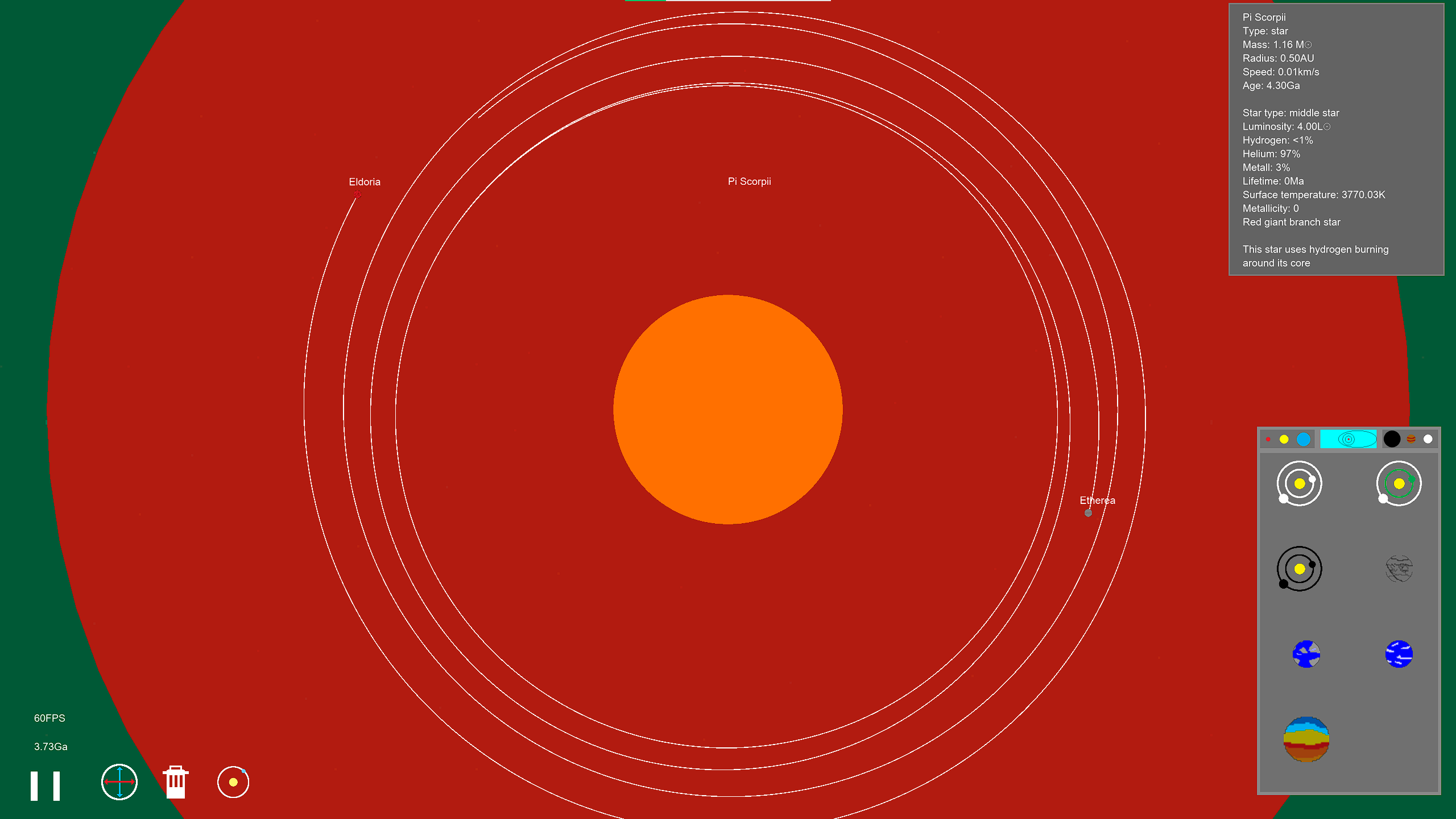 Screenshot 4 for Simple 2D universe