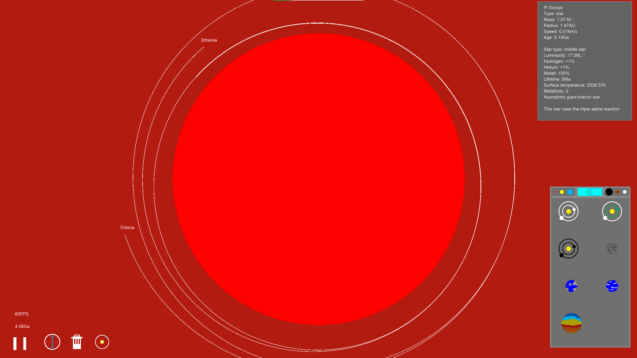 Screenshot 5 for Simple 2D universe