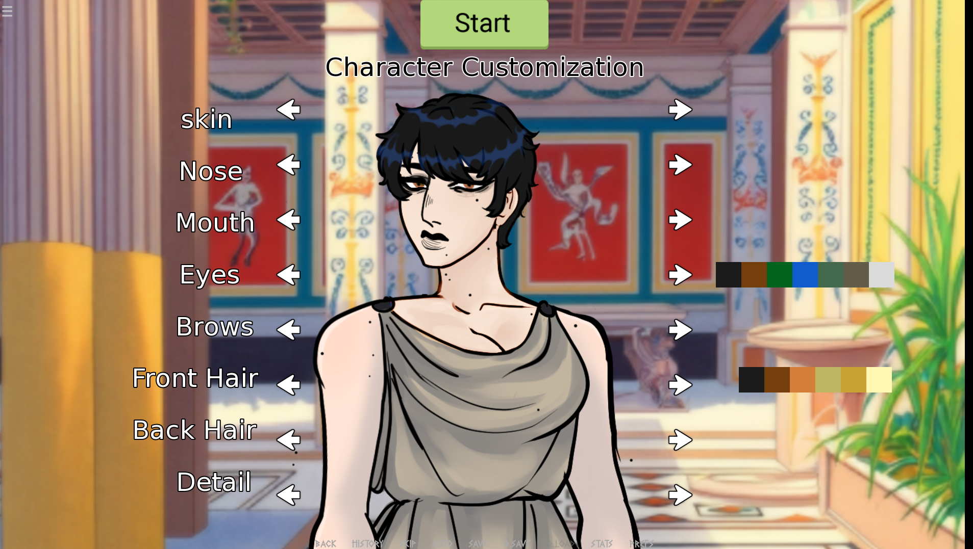 Screenshot 2 for Hearts Before The Arrow (DEMO)